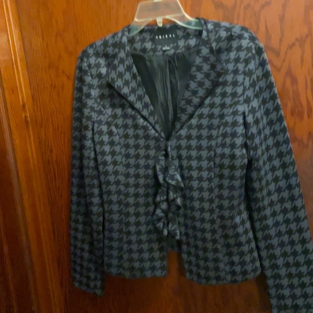 Beautiful Black Grey Jacket